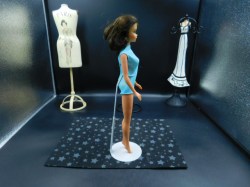 malibu barbie blue suit a